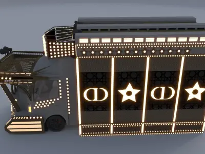TruckshopDior 3D model