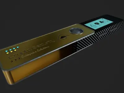 CRYPTO SECURITY 3D model