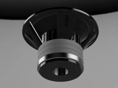 Subwoofer 12 inch 3D model