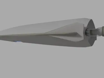Model 192 ISINGLASS reconnaissance aircraft 3D print model