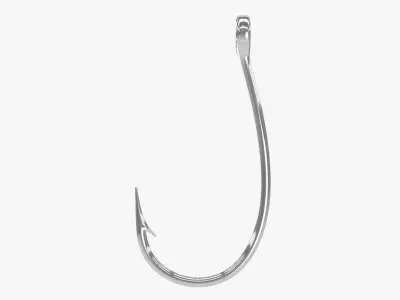 Fishing Hook 1 3D model