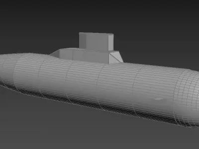 submarine Free 3D model