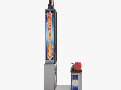 King Hammer Arcade 3D model