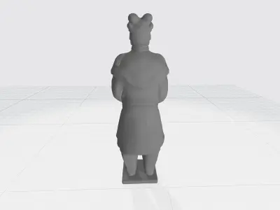 Terracotta Warriors General 3D Model 3D print model