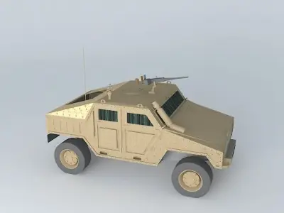 Bronevyk for desantyrovanyya BARS 087 Free 3D model