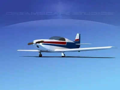 Ken Rand KR-2 V14 3D model