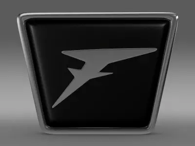 Fenix Automotive logo 3D model