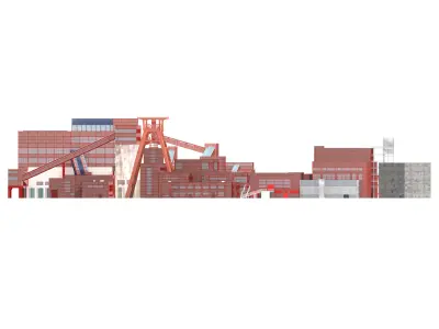 Zeche Zollverein complete 3D model
