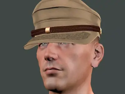 Greek Fishermans Hat Package  3D model