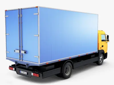 Truck Box v 1 3D model