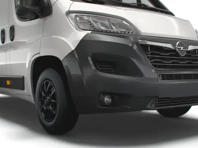 Opel Movano Van L4H3 2022 3D model