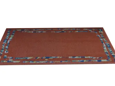 Turkish House Carpet Free low-poly 3D model