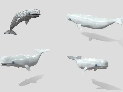 Fish Collection Animated - Game Ready Pack 1 Low-poly 3D model