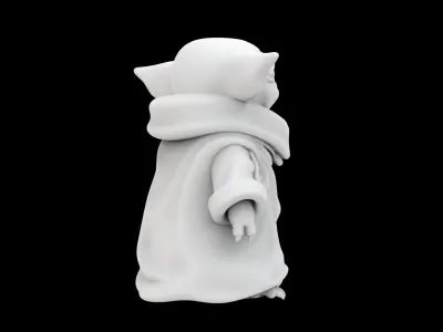 Baby Yoda 3D Print Model Grogu 3D print model