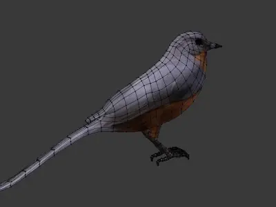 brid for VR 3D model