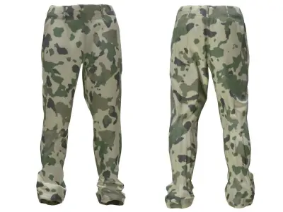 Pants 200 - All MH Bodies - UE5 Skeletons - Rigged Low-poly 3D model