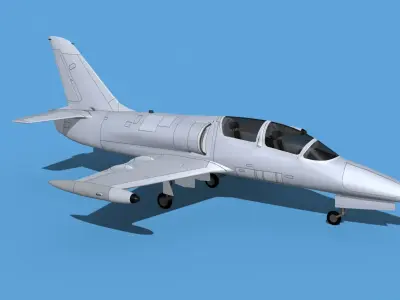 Aero Vodochody L-39C Albatross V00 Barte Metal 3D model
