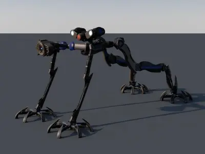 AMEE - Autonomous Mapping Exploration and Evasion 3D model