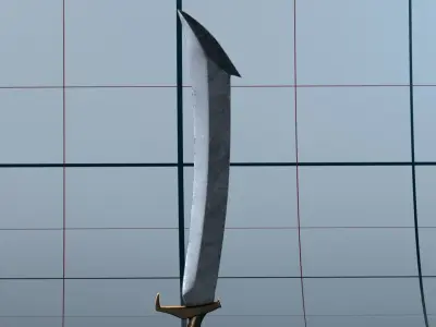 Sword 4 PBR 3D model