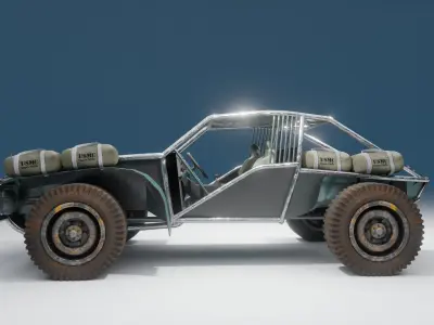 Apocalypse Buggy 3D model