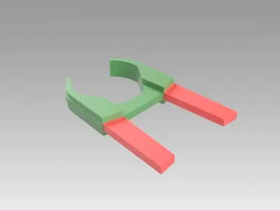 Star Trek Scotty 39s Synchronic Meter full size prop 3D model