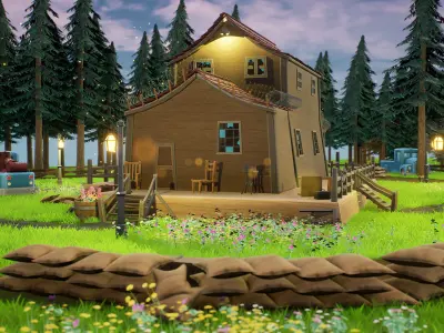 War Environment Whole Asset Set 3D model