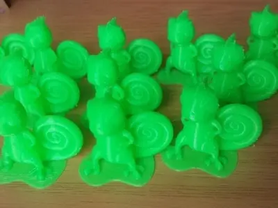 Charlie - Algix Chameleon Mascot Free 3D print model