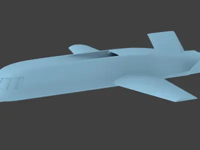 Northrop Tacit Blue 3D print model