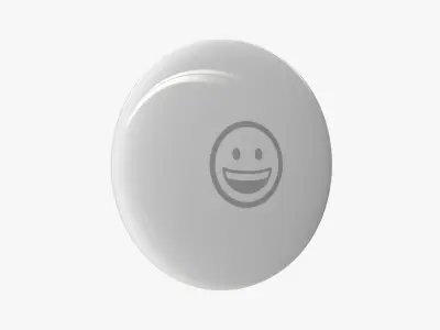 Apple AirTag Emoji Smile 3D model