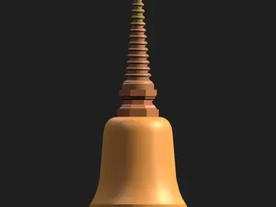 Stupa 24ZZ07 3D model
