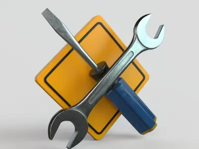 Repairs Pictagram 3D model