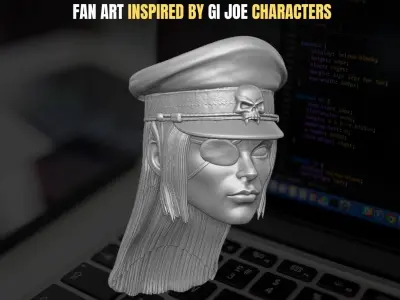 Steel Raven Kit 3D printable File For Action Figures 3D print model