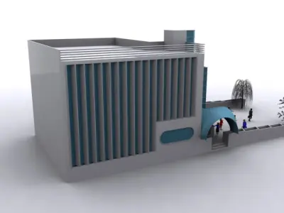 office exterior 3D model