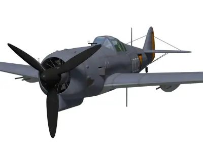 Koolhoven FK58 3D model