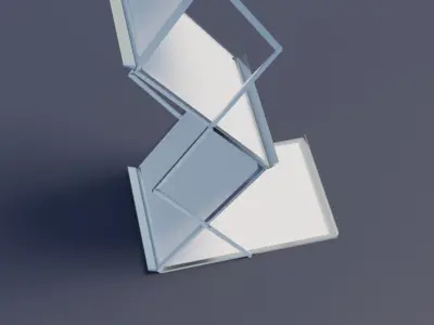 Magazine stand 3D model