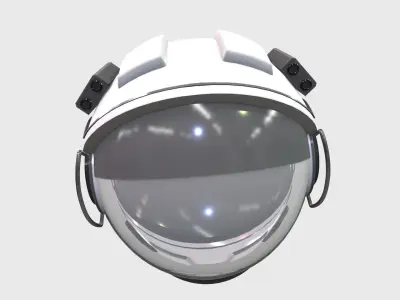 Astronaut space helmet sp-1 3D model