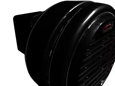 Modern Car HVAC Air Vent Low-poly 3D model