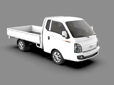 Hyundai Porter II Cargo Truck 3D model