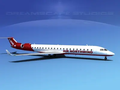 Bombardier CRJ900 Air Northwind 3D model