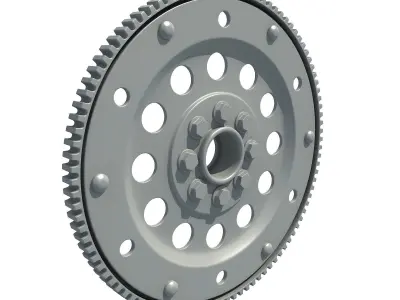 Engine Flywheel 41 3D model