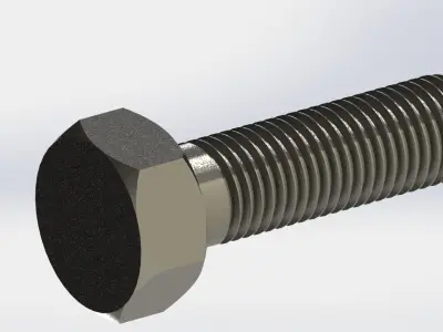 bolt design 3D model