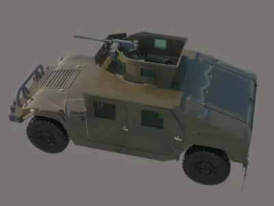 Armored vehicle Free 3D model