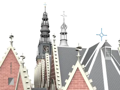 Oude Kerk 3D model