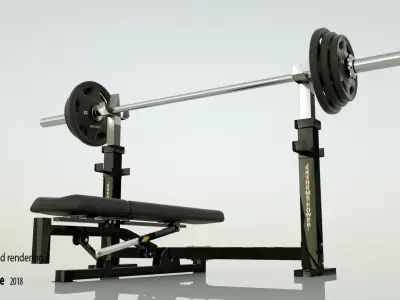 Gym Machine 04 3D model