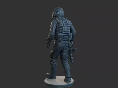 Tactical Gear GSG 9 TG1 004 3D print model