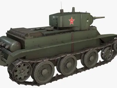 Soviet Tank 3D model