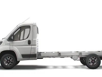 Fiat Ducato Chassis Truck Single Cab 4035 WB 2022 3D model