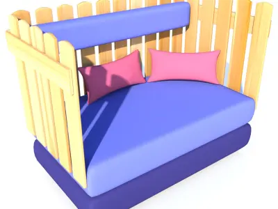 Summer Seat - Chair 3D model