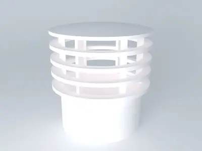 Ventilation of Sewage Terminal 50 mm 3D model