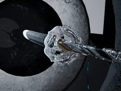 Snake Of Flame 3D model